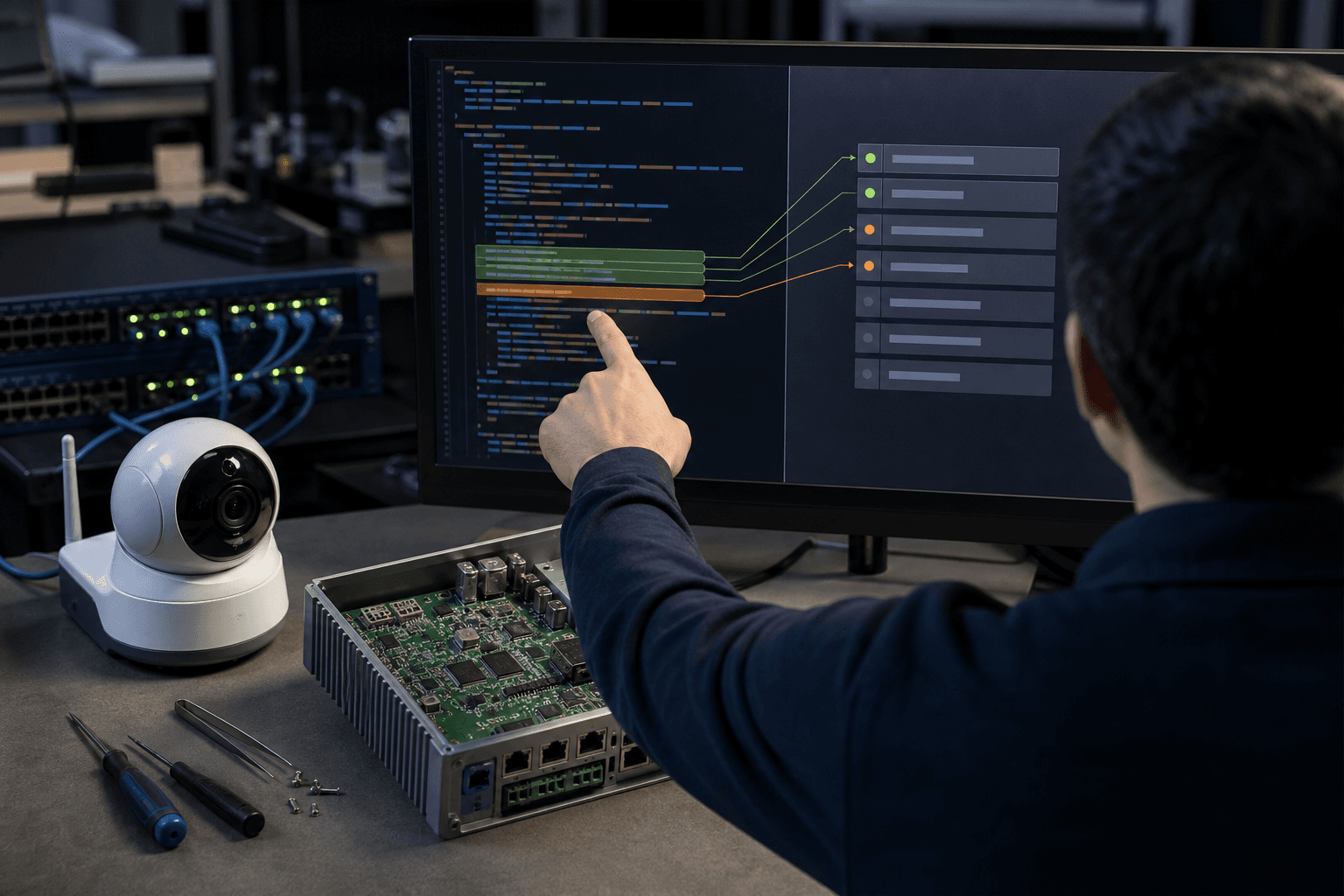 IoT通信許可をソースから自動生成