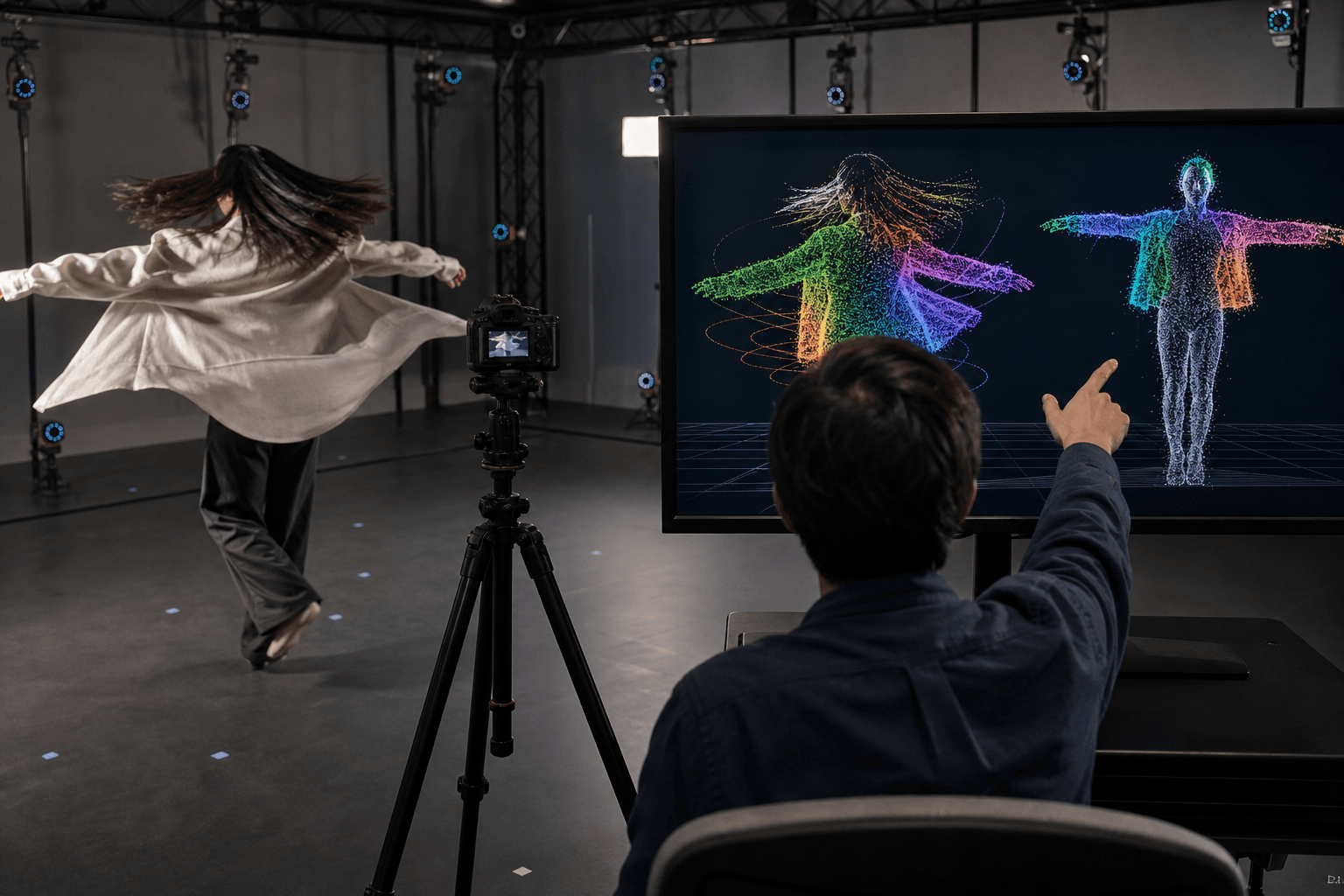 Dense4D、人の動きを画素単位で追跡する