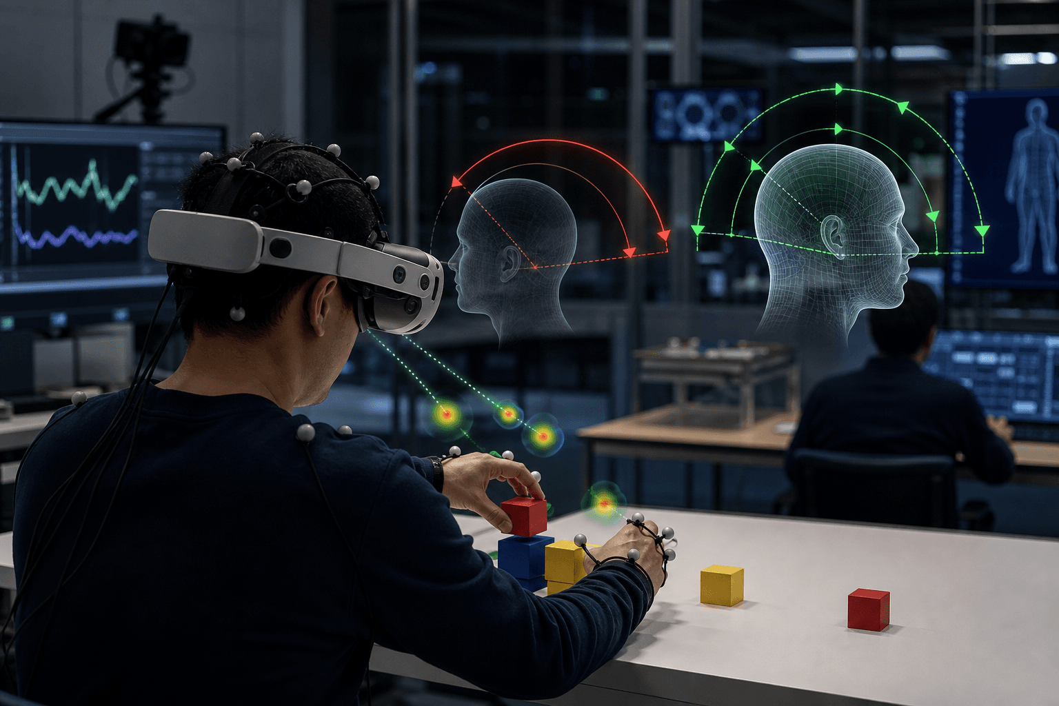 VRパススルー視聴、身体に負荷と実証