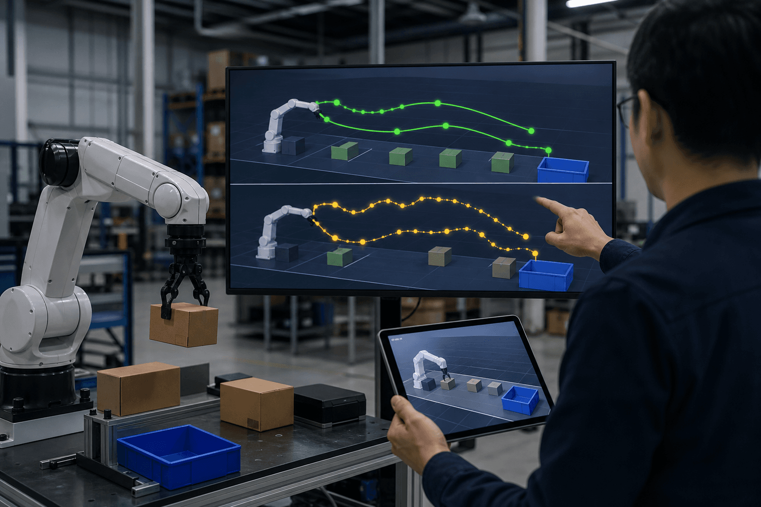 ロボットAI、デモの質を学習時に明示し精度向上