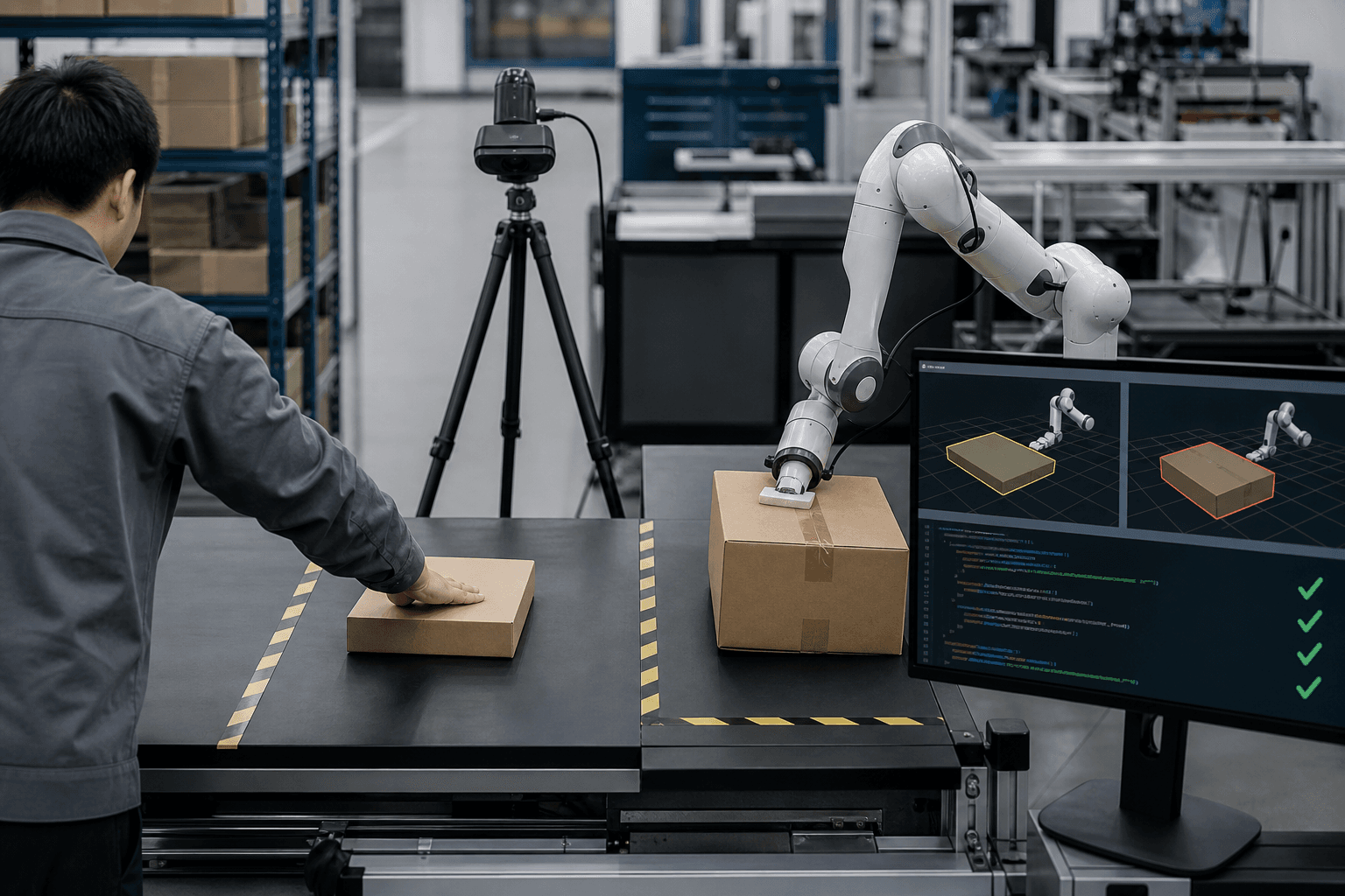 RAPID、実演1回でロボット作業を自動生成する